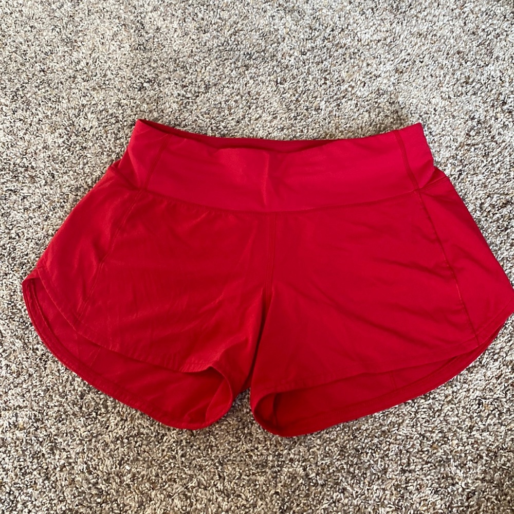 Lululemon Speed Up Low Rose Short 2.5”